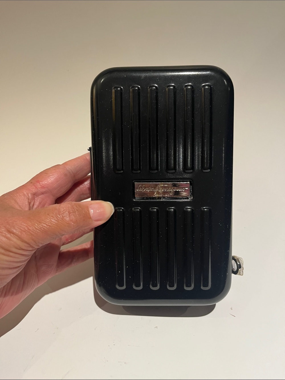 Salvatore Ferragamo Black cosmetic case